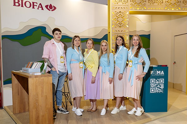 Краски Fama Paint и масла Biofa на Московской неделе интерьера и дизайна!